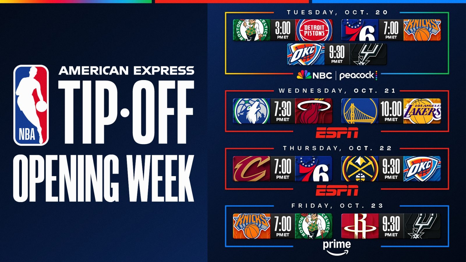 NBA 2026-27 schedule release graphic