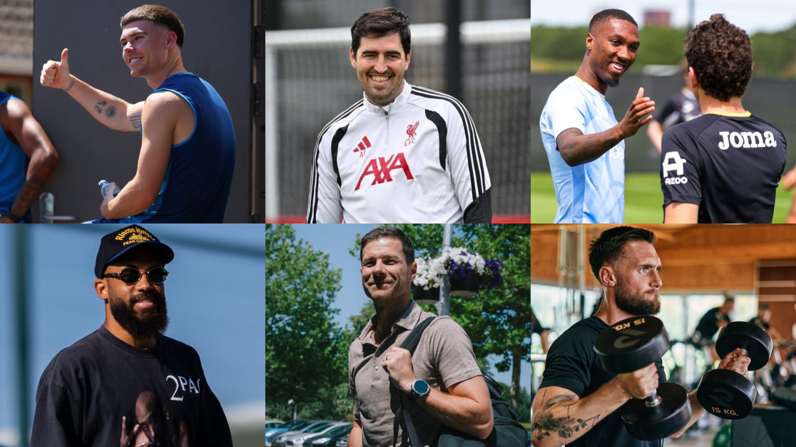 Premier League players beginning pre-season training